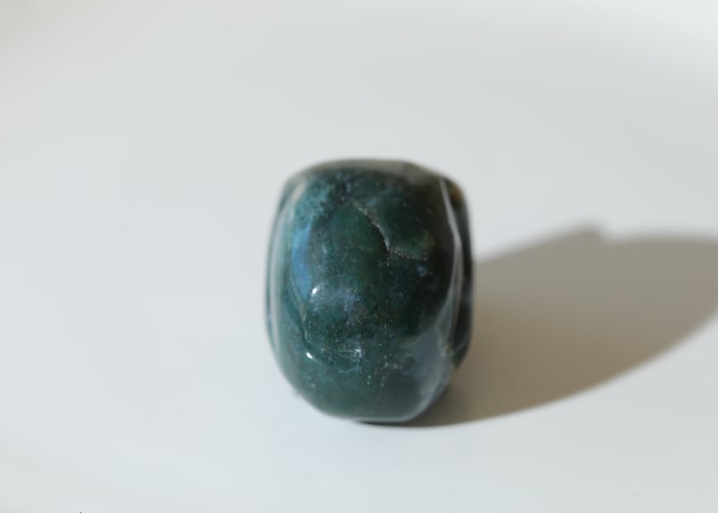 森が呼んでる】モスアゲート スカル | Y.S.Y24