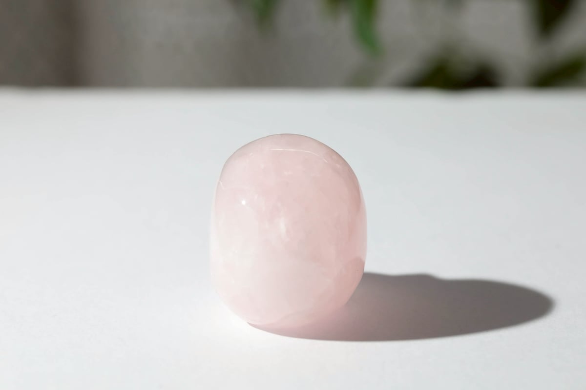 ☆ローズクォーツ☆ スカル型置物 約7cm ☆ローズクォーツ☆ スカル型置物 約7cm