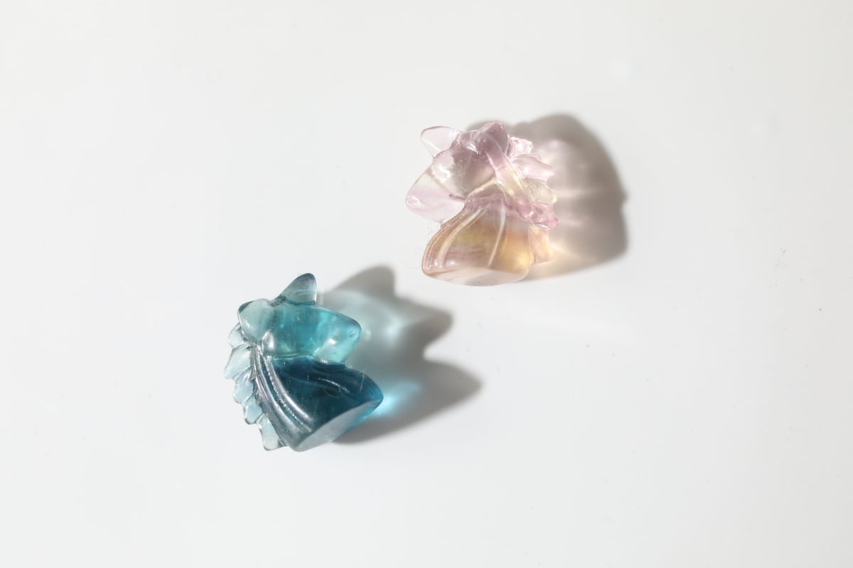 JOYと共に】ブルーフローライトとイエロー＆ピンクフローライト