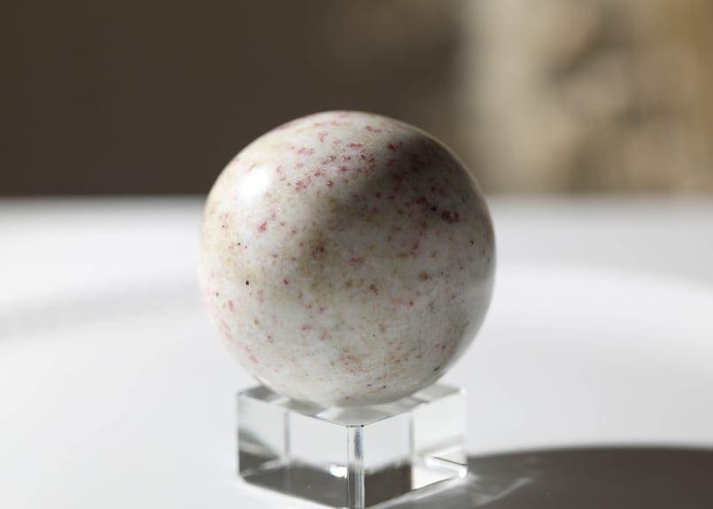 レア　高品質　シナバーインクォーツ　スフィア 柔軟性】シナバーインクォーツ スフィア | Y.S.Y24