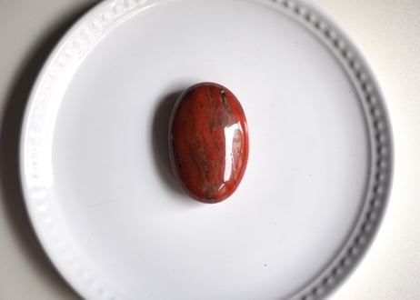 【現実を動かす】レッドジャスパーの握り石