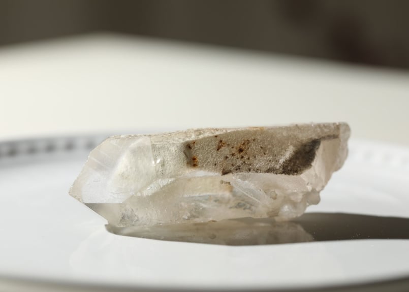 ❤️高品質ホワイトガーデンファントムクォーツ鑑定書付き❤️ ホワイトガーデンファントムクォーツ ブレスレット 11mm t239