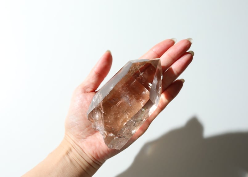 5 タンジェリンクォーツ レムリアンクォーツ 水晶原石 自立 5 タンジェリンクォーツ レムリアンクォーツ 水晶原石 自立