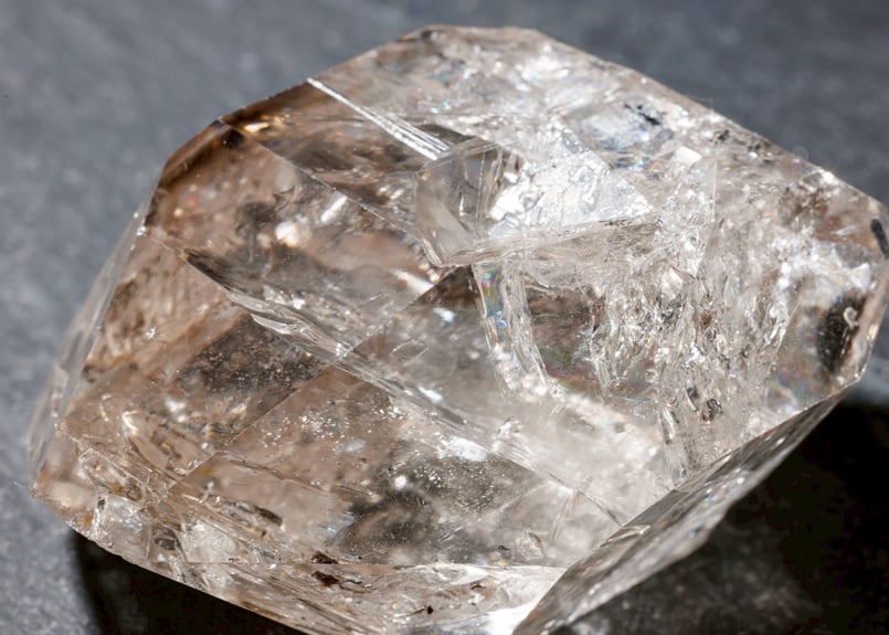 技封入❣️【行きたい世界に行ける】虹入り ハーキマーダイヤモンド