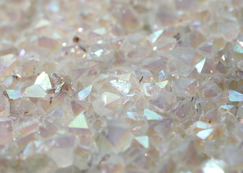 想いを伝える】エンジェルオーラ ホワイトアメジスト ハートクラスター