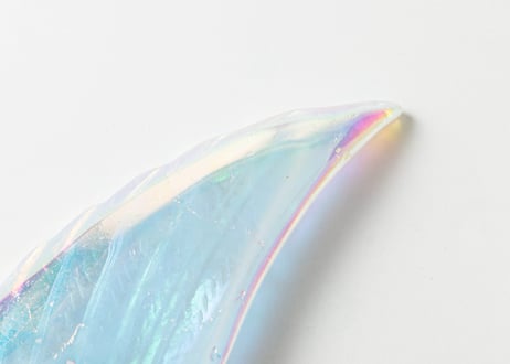 エドワード淺井さんによる技入り❣️【青天井に夢が叶う/青天井に成功に導く】エンジェルオーラ クリアクォーツ 天使の羽 台座付き ※イベントクーポン使用不可