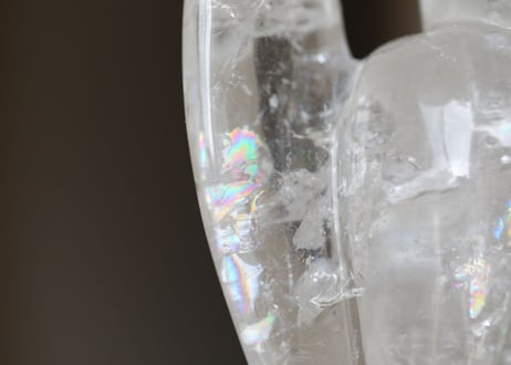 【悟りのシッディ入り】ハイクオリティ 虹入り レムリアンシード 天使