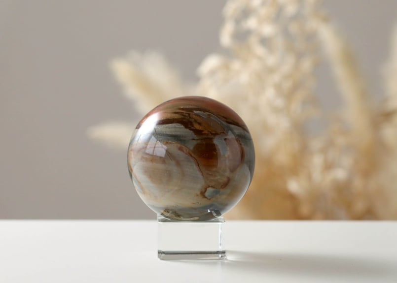 独創性の価値が高まる】ポリクロームジャスパー スフィア | Y.S.Y24