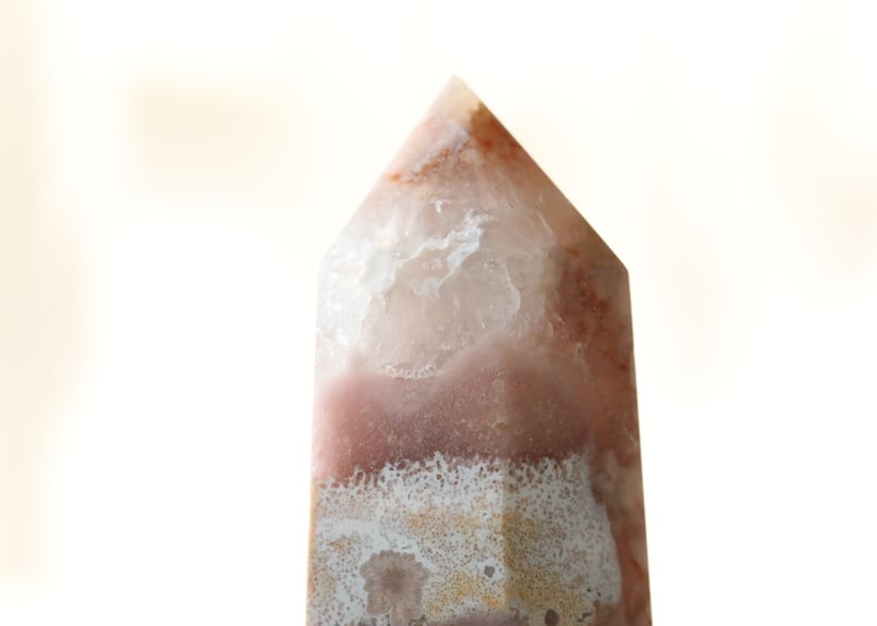 ずっと】チェリーブロッサムアゲート＆アメジスト ポイント | Y.S.Y24