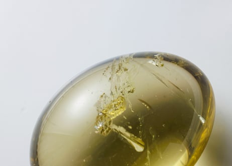 【美しいあなたへ】ハイクオリティ 虹入り シトリン タンブル