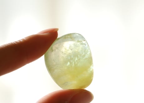 【元気がいちばん】マダガスカル産ヘリオドール タンブル