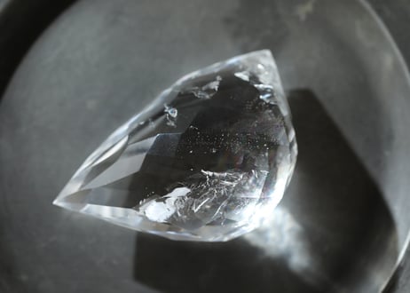 たくさんの技封入❣️【特注❣️Y.S.Y24の奇跡のグリッド】虹入り バイーア州産 レムリアンクォーツ A ※イベントクーポン使用不可