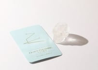 【CHAOSCLEARING カオス解消（自分を超えて成長する）シジル封入 オリジナルカード付き❣️】虹入り クリアクォーツ スカル ※イベントクーポン使用不可