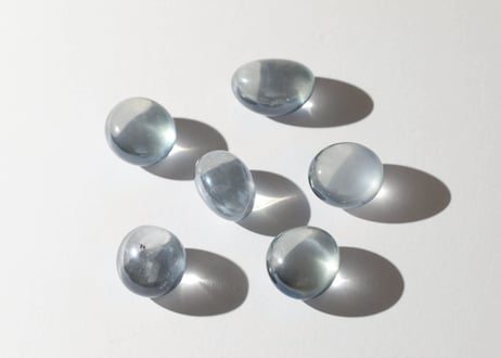 【CONNECTION つながり（必要なものすべてと繋がる）シジル封入 オリジナルカード付き❣️】オーラクォーツ タンブル（6個セット） ※イベントクーポン使用不可