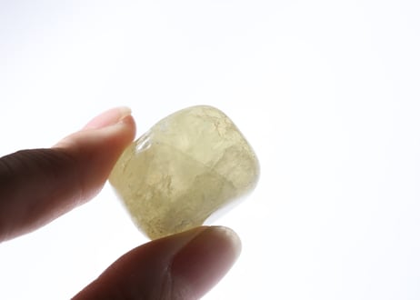 【ワクワクする気持ち】ナチュラルシトリン タンブル
