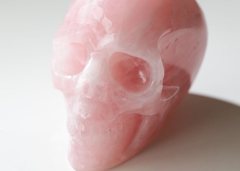 ローズクォーツ スカル 【素直さ】 | Y.S.Y24