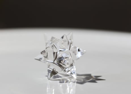 【次元を変える】ラクタの箱入り ガネッシュヒマール産 水晶 アステロイド