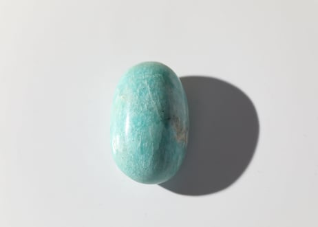 【healthy】アマゾナイト 小さな握り石