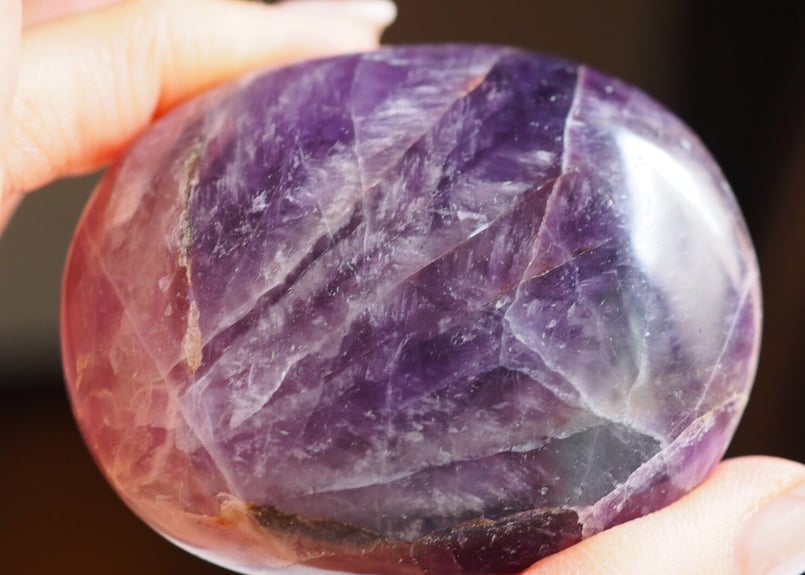 落ち着き】アメジストの握り石 | Y.S.Y24