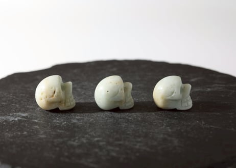 【癒しのコミュニケーション】アマゾナイト ミニスカル