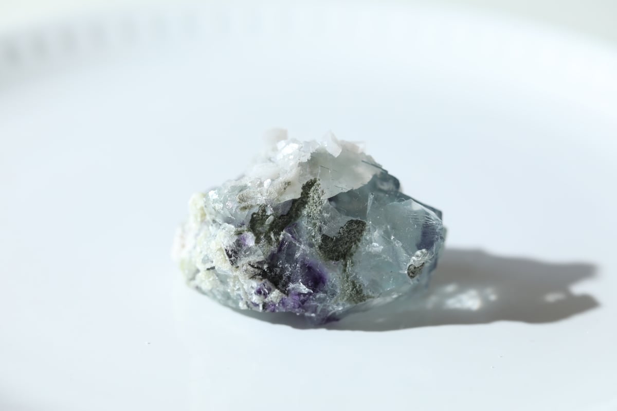 妖精とあそぶ】ブルーフローライト with カルサイト | Y.S.Y24