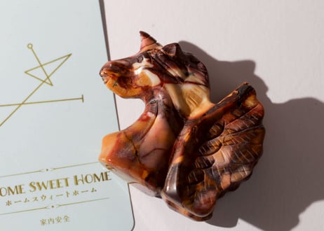 【HOME SWEET HOME ホームスウィートホーム（家内安全）シジル封入 オリジナルカード付き❣️】ムーカイトジャスパー ユニサス ※イベントクーポン使用不可