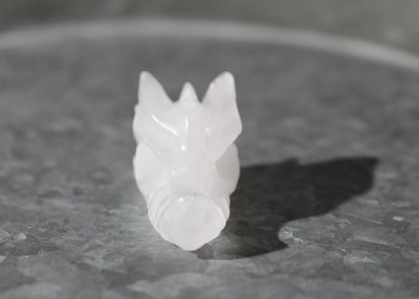 【あなたの風となる】クリアクォーツ ミニドラゴン