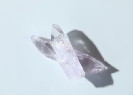 【天使の忘れ物】虹入り ベラクルスアメジスト クロス ダブルターミネーテッド