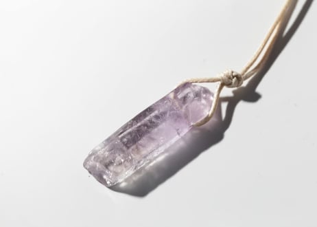 ラベンダーアメジスト こどもまもり long（ベージュ紐）※クーポン使用不可