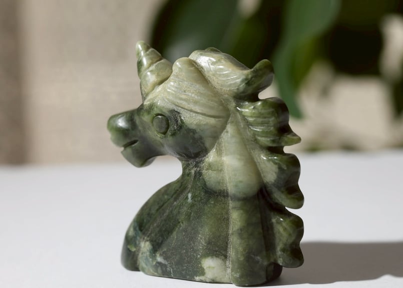 静けさと共に】翡翠 ユニコーン | Y.S.Y24