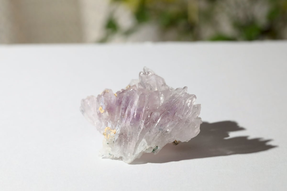 akinko3様❇️アメジスト・フラワー 虹入り 美麗クラスター～女神性の祝福～ 青天井に夢が叶う、青天井に成功に導く技入り】フラワーアメジスト