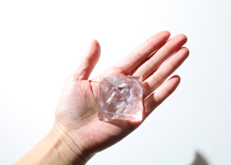 【華やかな人生を】虹入り レムリアンシード ピラミッド