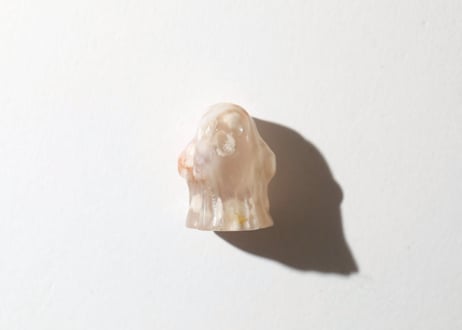 【怖さを豊かさに変換する】チェリーブロッサムアゲート おばけ
