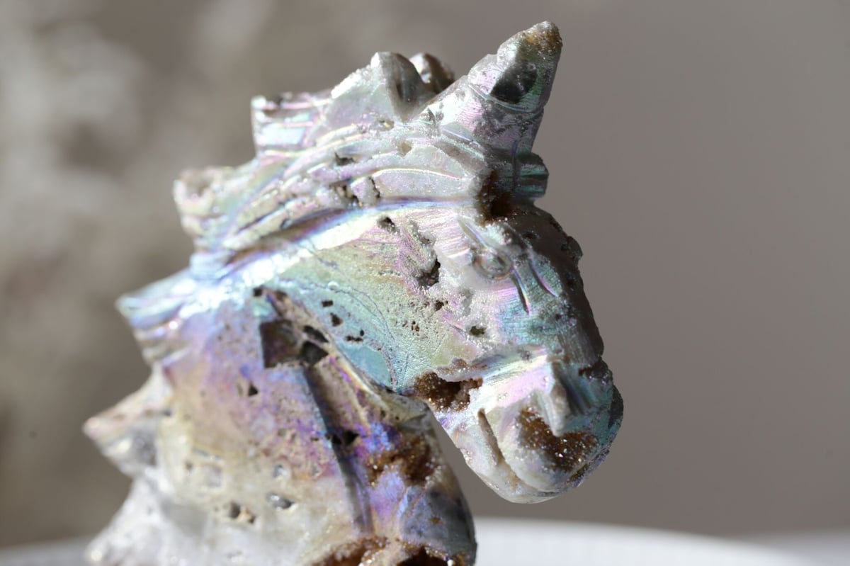 ラブラド☆エンジェルオーラ☆ミニUNICORN✨オルゴナイト