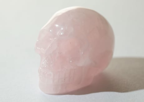 技封入❣️【行きたい世界に行ける】ローズクォーツ スカル ※イベントクーポン使用不可
