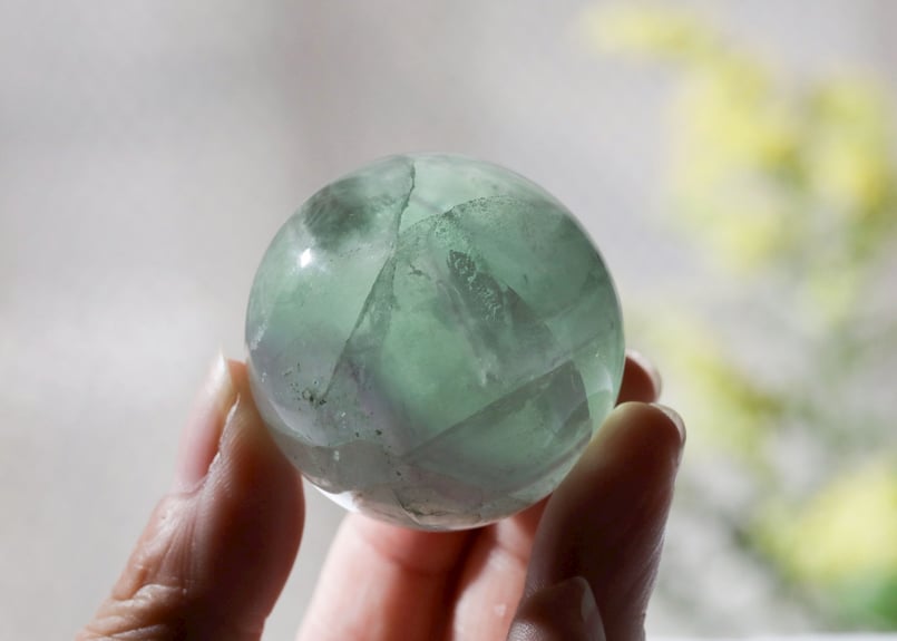 湖の源】フローライト スフィア | Y.S.Y24