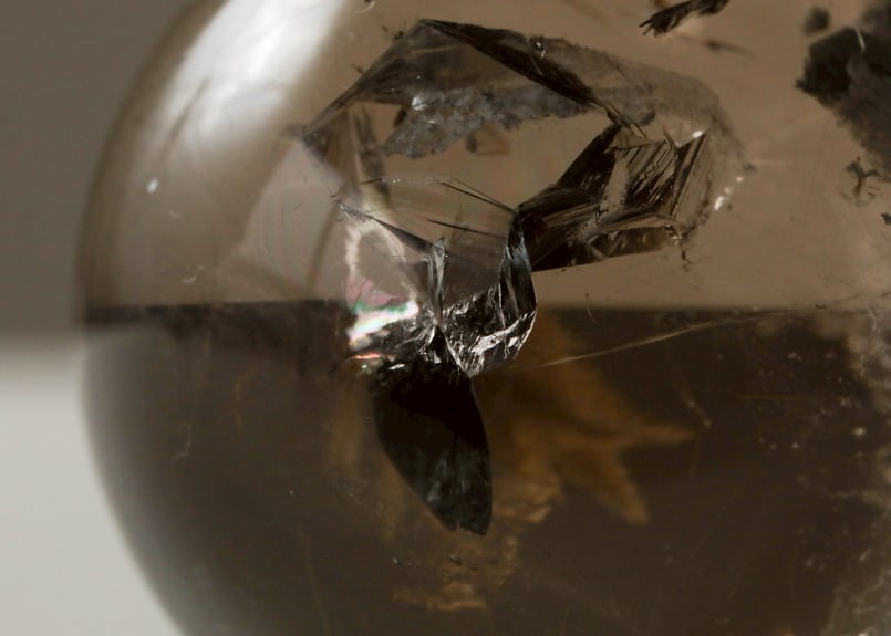 自然界の芸術】ルチル＆クォーツインクォーツ 特別なスフィア | Y.S.Y24