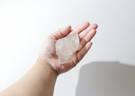 【エネルギーの乗り物】ブラジル産 虹入り ダイヤモンドクォーツ