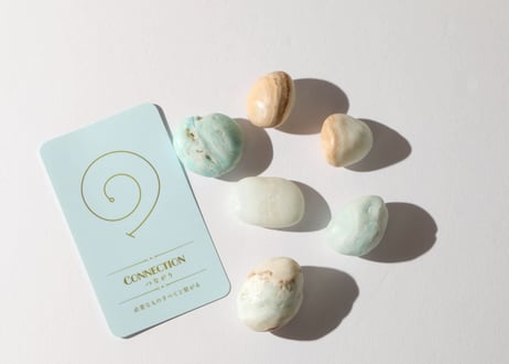 【CONNECTION つながり（必要なものすべてと繋がる）シジル封入 オリジナルカード付き❣️】カリビアンカルサイト タンブル（6個セット） ※イベントクーポン使用不可