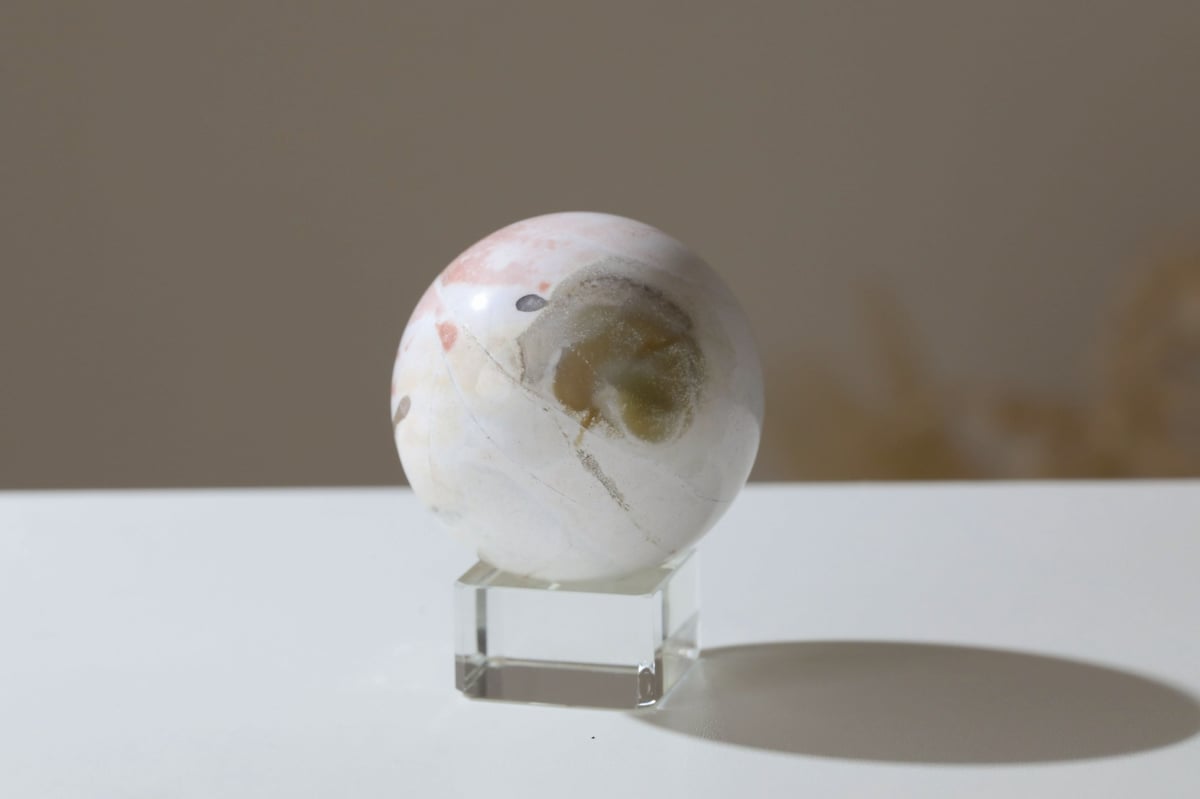 光彩の守護】ユニコーンジャスパー スフィア | Y.S.Y24