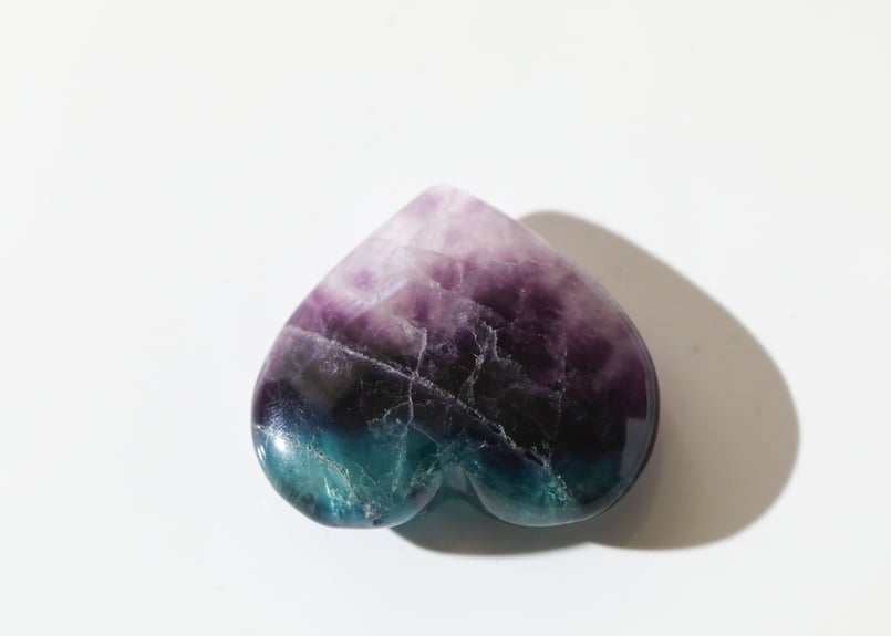 宇宙の色で描く】レインボーフローライト ハート | Y.S.Y24