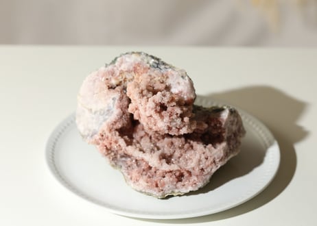 【喜びの地】ピンクアメジスト クラスター
