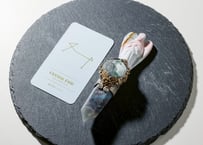 【CRYSTAL PATH クリスタルパス（魔法使いになる）シジル封入 オリジナルカードつき❣️】ユニコーンジャスパーとトロレアイトの天使のワンド