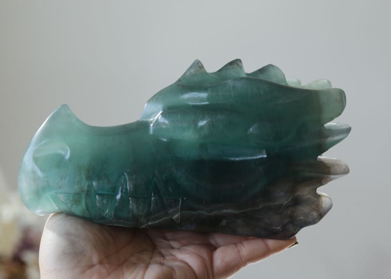 大自然】フローライト ドラゴン | Y.S.Y24