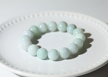 ミャンマー産 本翡翠 ブレスレット(16cm)