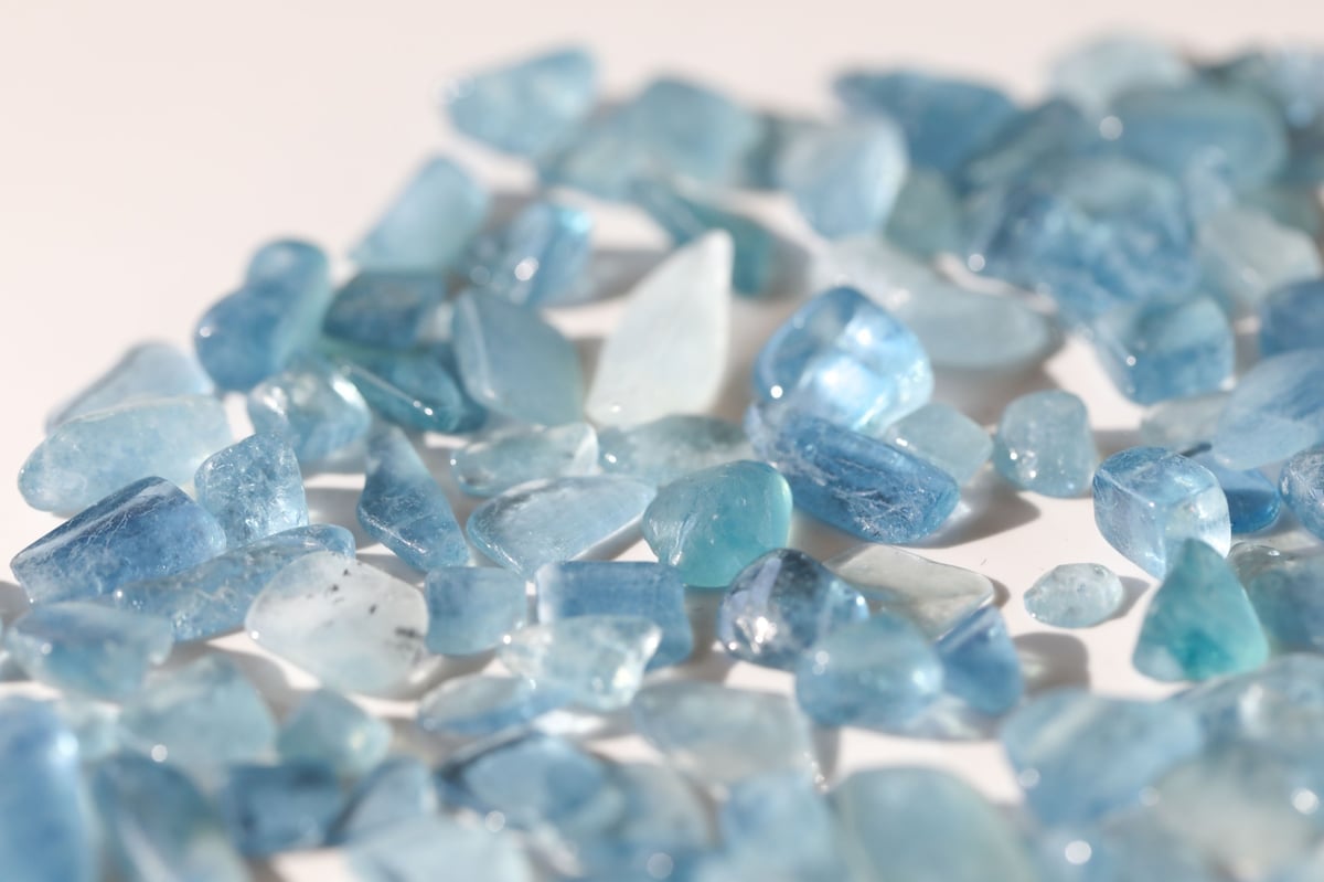 海の女神】アクアマリン さざれ（40g） | Y.S.Y24