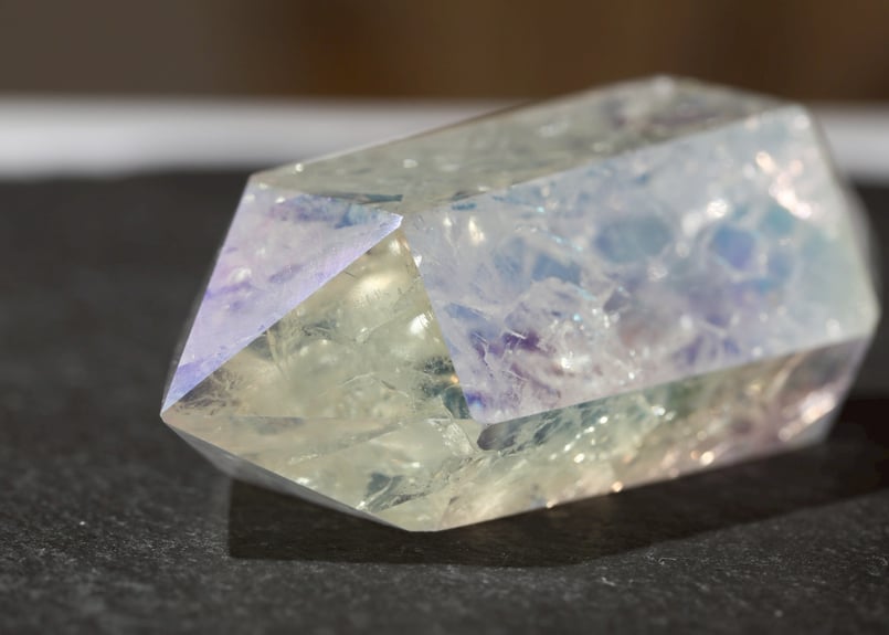 エンジェルオーラクラック水晶 50ミリ弱大スフィア ★スフィアライトのセット エンジェルオーラクラック水晶 50ミリ弱大スフィア スフィア