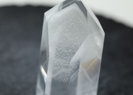 技封入❣️【宇宙意識と接続する】 バイーア州産 ホワイトファントムクォーツ ポイント【初雪】 ※イベントクーポン使用不可