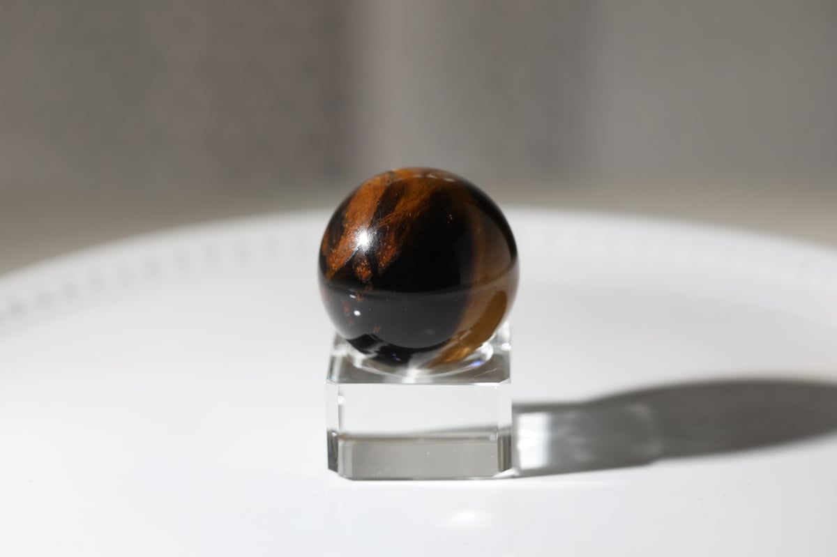 タイガーアイスフィア♡大サイズNo.764 金運、仕事運 タイガーアイスフィア♡大サイズNo.764 金運、仕事運