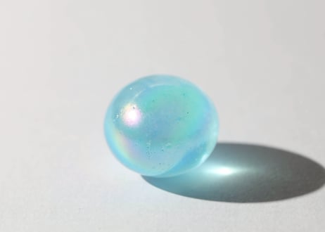 【悟りのシッディ入り】アクアオーラクォーツ タンブル